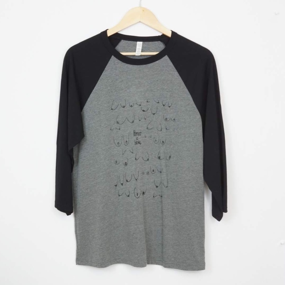 3/$10 SALE Graphic Ringer T Shirt Sleep Shirt